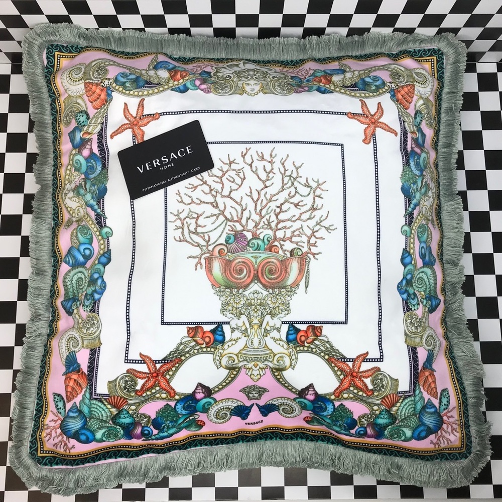 Versace Pillow Case Beautiful Colors 20x20 standard size